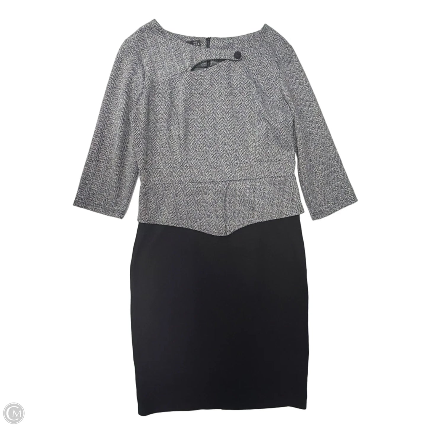 Dress Work By Cmf In Black & Grey, Size: M