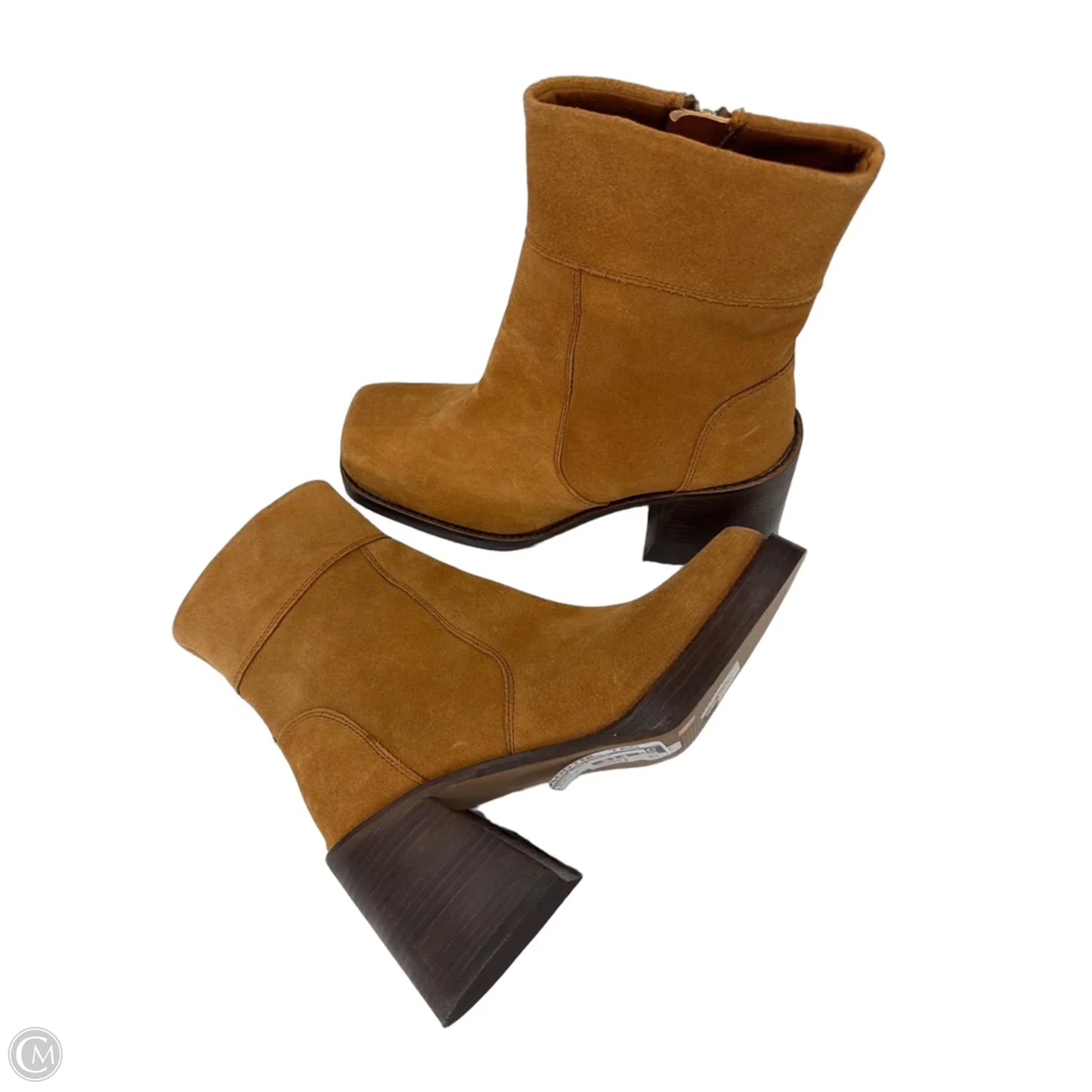 Boots Ankle Flats By Croft And Barrow In Brown, Size: 7.5