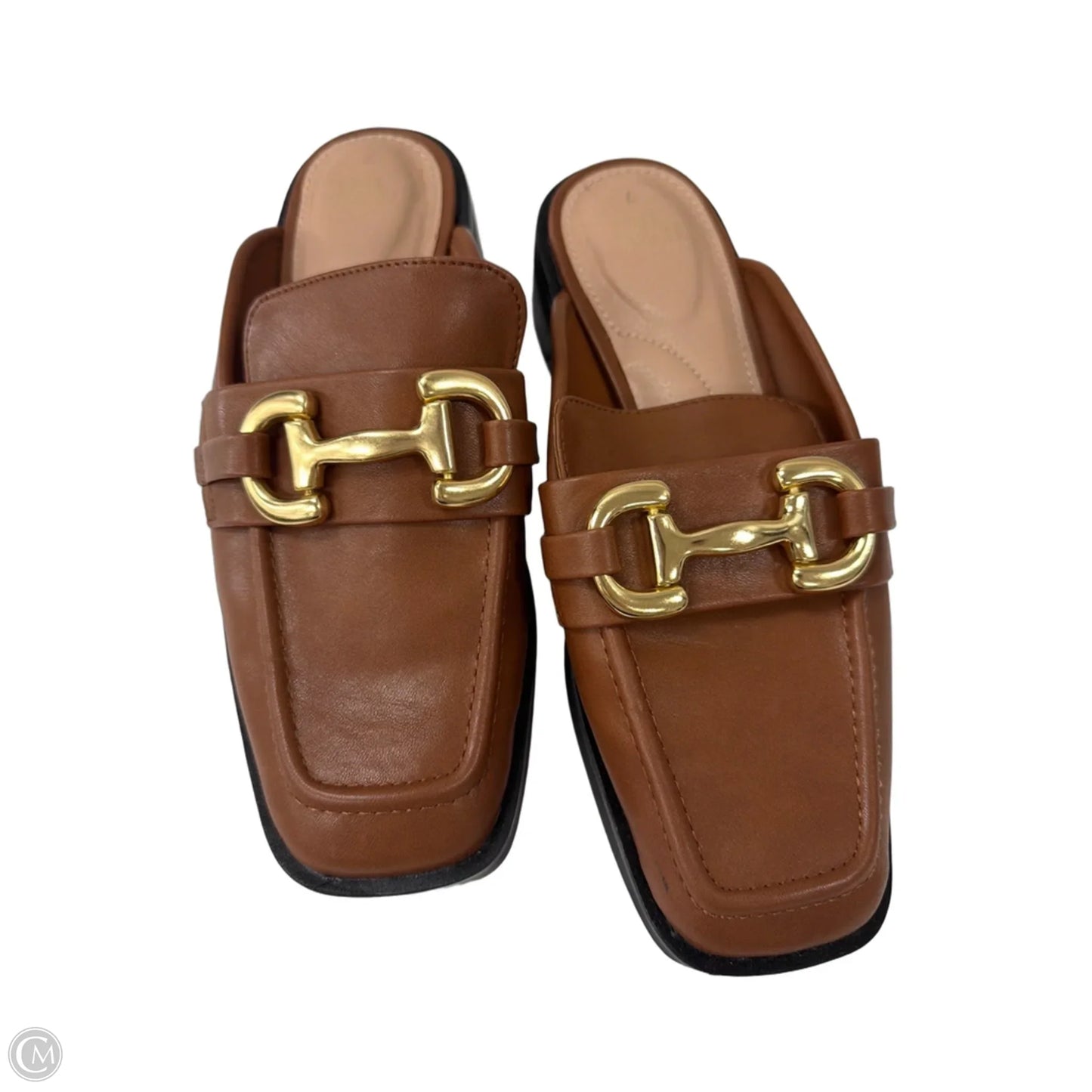Shoes Flats By Time And Tru In Brown, Size: 7