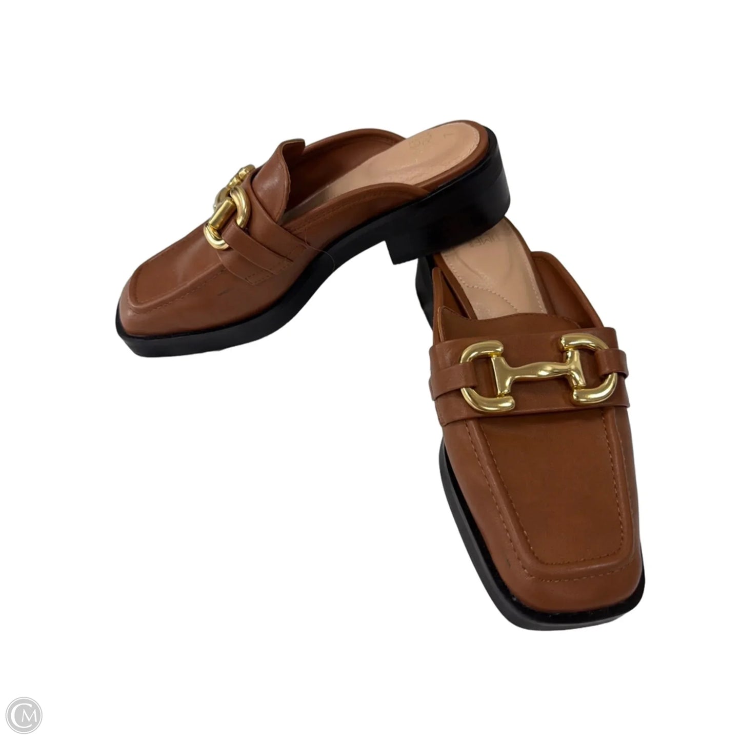 Shoes Flats By Time And Tru In Brown, Size: 7