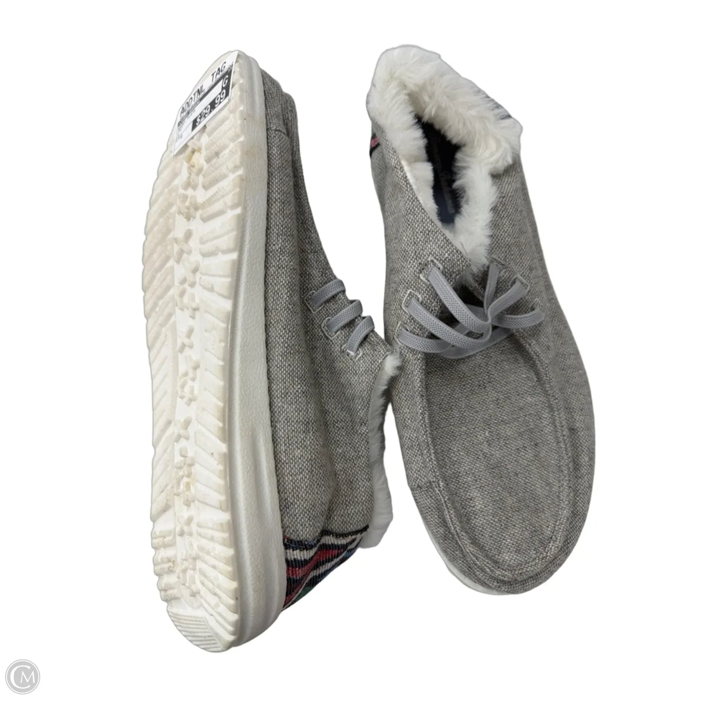 Shoes Flats By Tommy Bahama In Grey, Size: 9