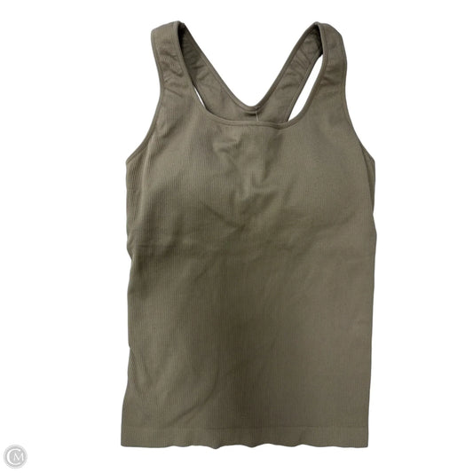 Athletic Tank Top By Velocity In Taupe, Size: Xl