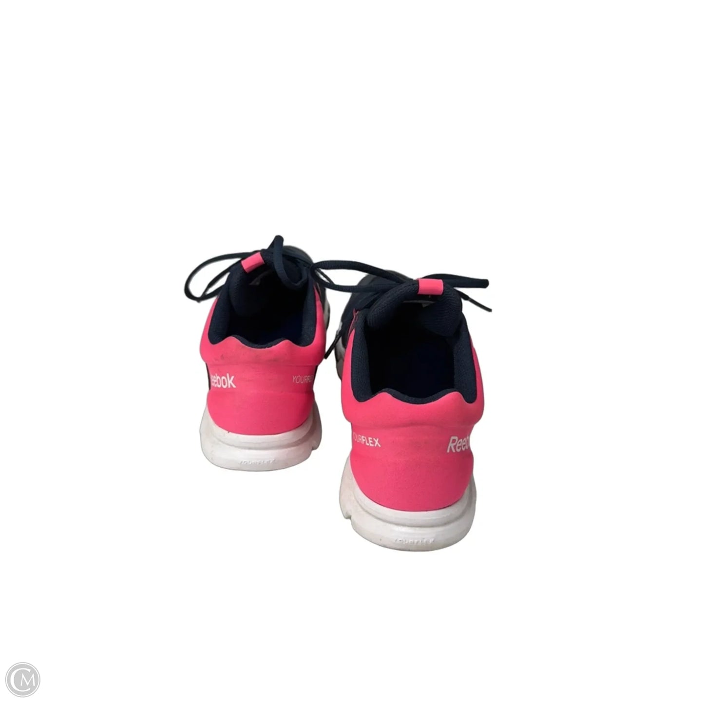 Shoes Athletic By Reebok In Blue & Pink, Size: 8.5