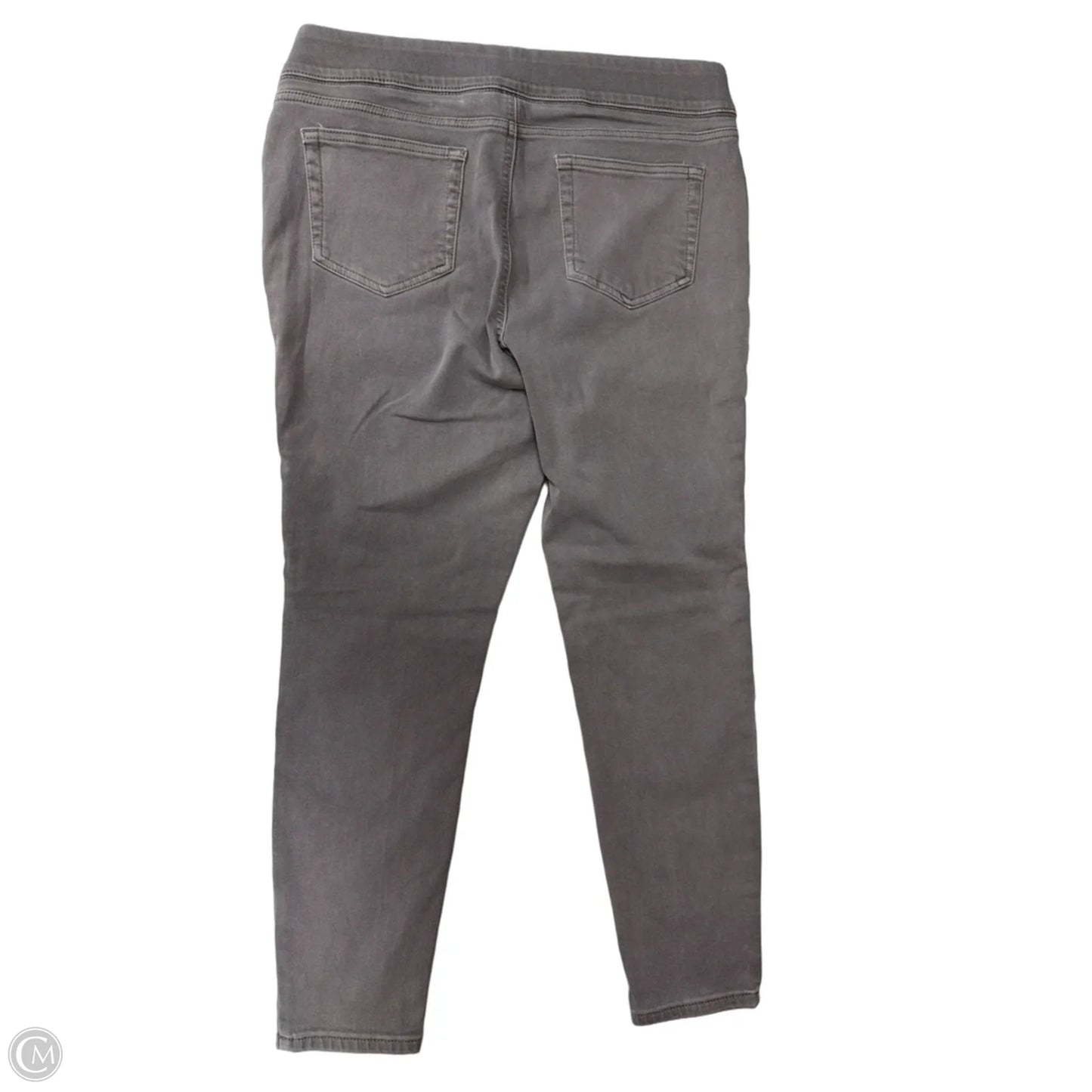 Jeans Jeggings By D Jeans In Grey Denim, Size: 14