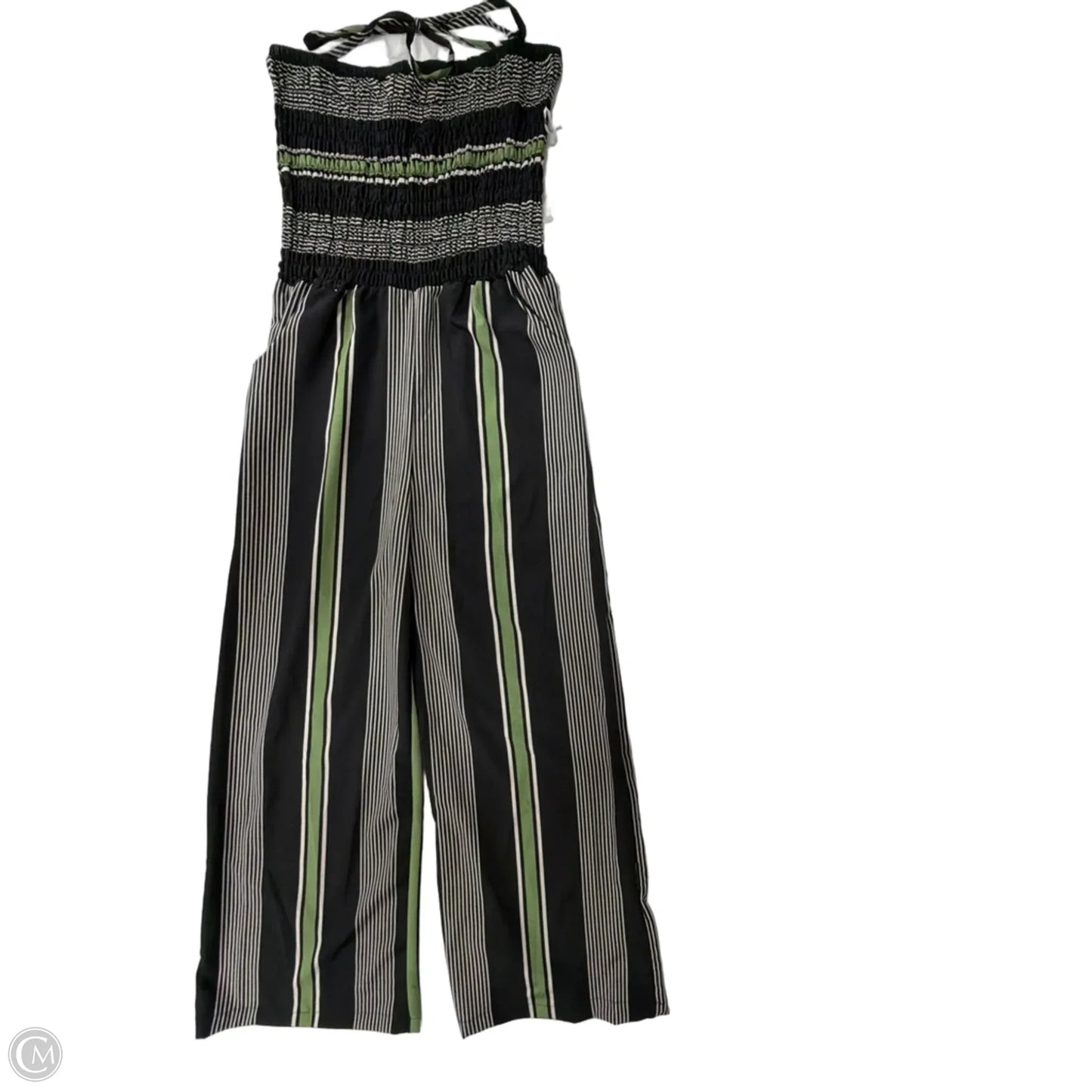 Jumpsuit By Clothes Mentor In Striped Pattern, Size: L
