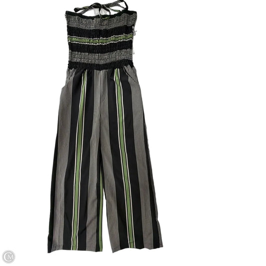 Jumpsuit By Clothes Mentor In Striped Pattern, Size: L