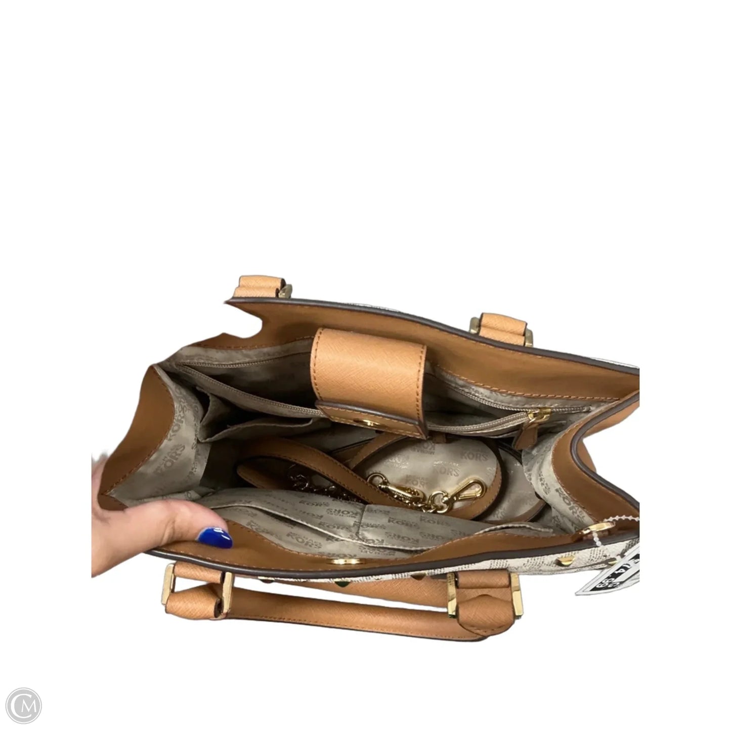 Handbag Designer By Michael Kors, Size: Medium
