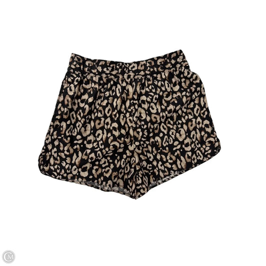 Shorts By H&m In Animal Print, Size: 4