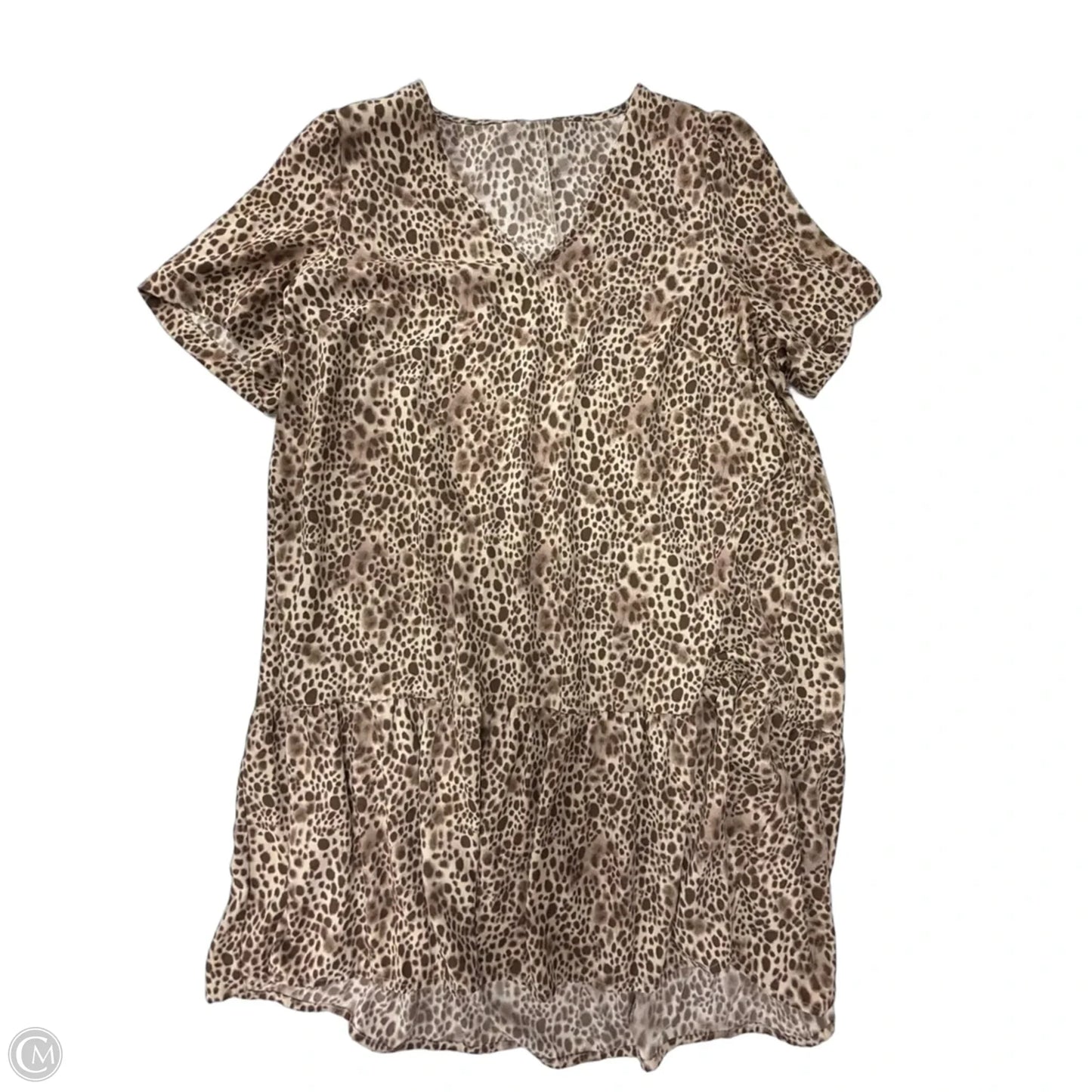 Dress Casual Short By A New Day In Animal Print, Size: L
