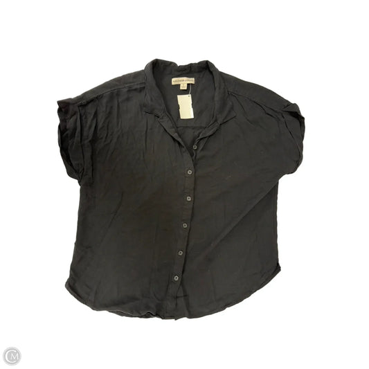 Top Short Sleeve By Alexander Jordan In Black, Size: L