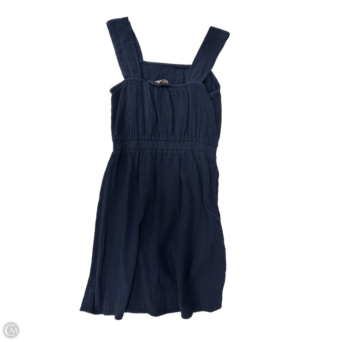 Dress Casual Midi By Loft In Navy, Size: S