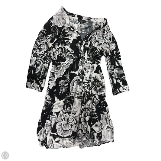 Dress Casual Short By Rachel Zoe In Black & White, Size: S