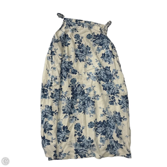 Dress Casual Short By Old Navy In Blue & White, Size: Xl