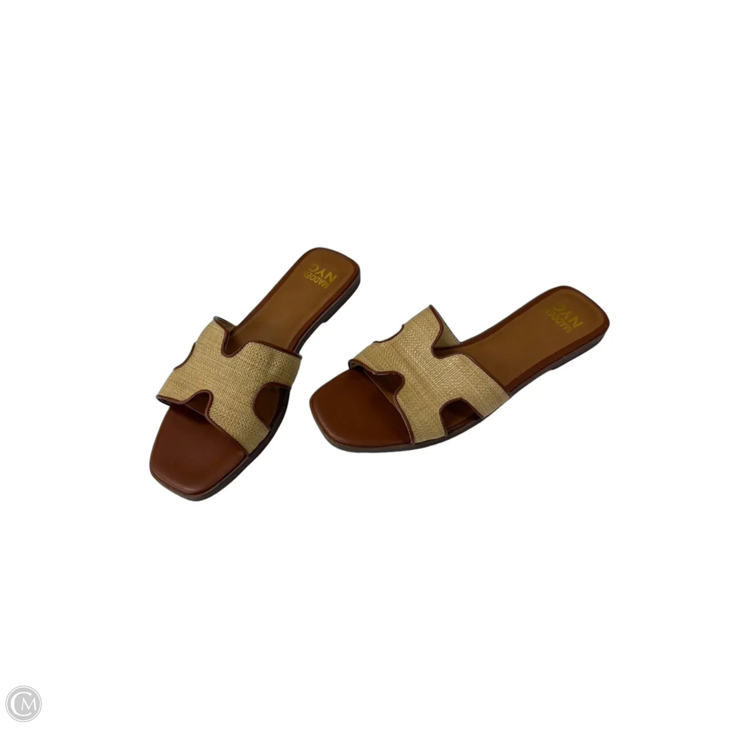 Sandals Flats By Madden Nyc In Brown & Tan, Size: 11
