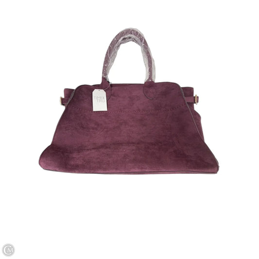 Handbag By Time And Tru, Size: Large
