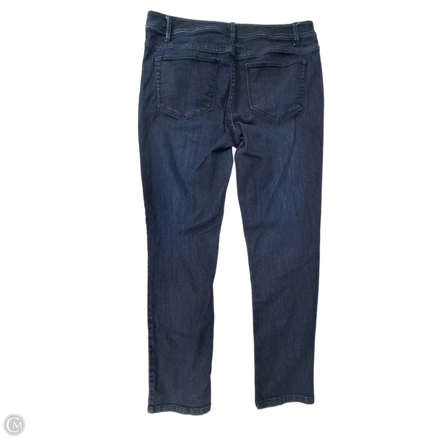 Jeans Straight By J. Jill In Blue Denim, Size: 8