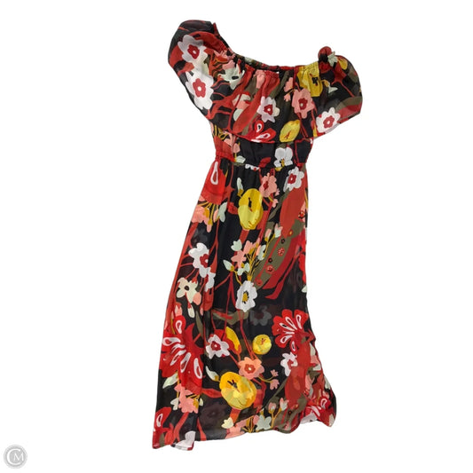 Dress Casual Maxi By New York And Co In Multi-colored, Size: M