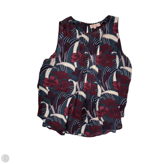 Top Sleeveless By Philosophy In Multi-colored, Size: Xl