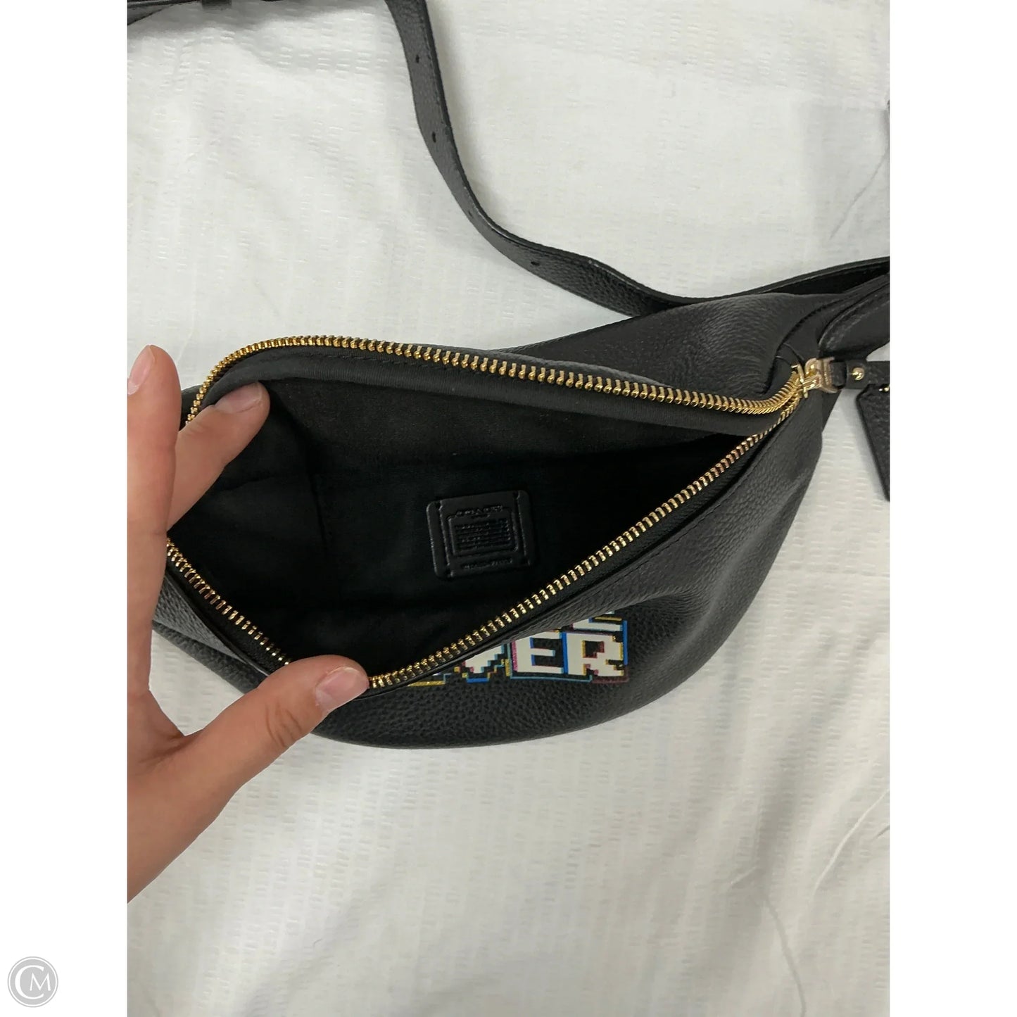 Belt Bag Designer By Coach, Size: Large