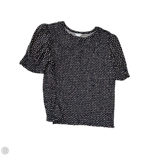 Top Short Sleeve By Time And Tru In Blue, Size: 2x