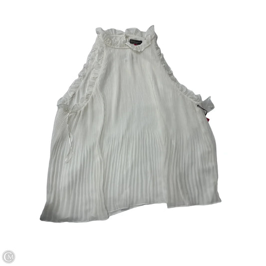 Top Sleeveless By Vince Camuto In Cream, Size: Xl