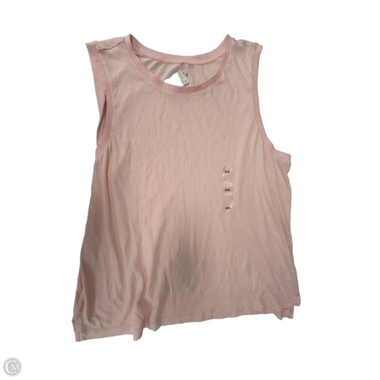 Tank Top By Style And Company In Pink, Size: 1x