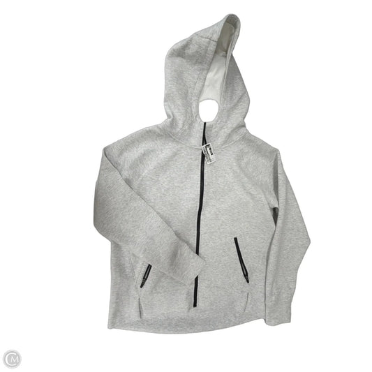 Athletic Jacket By Dsg Outerwear In Grey, Size: M