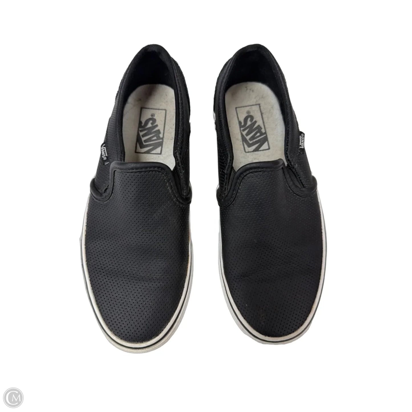 Sandals Flats By Vans In Black, Size: 7