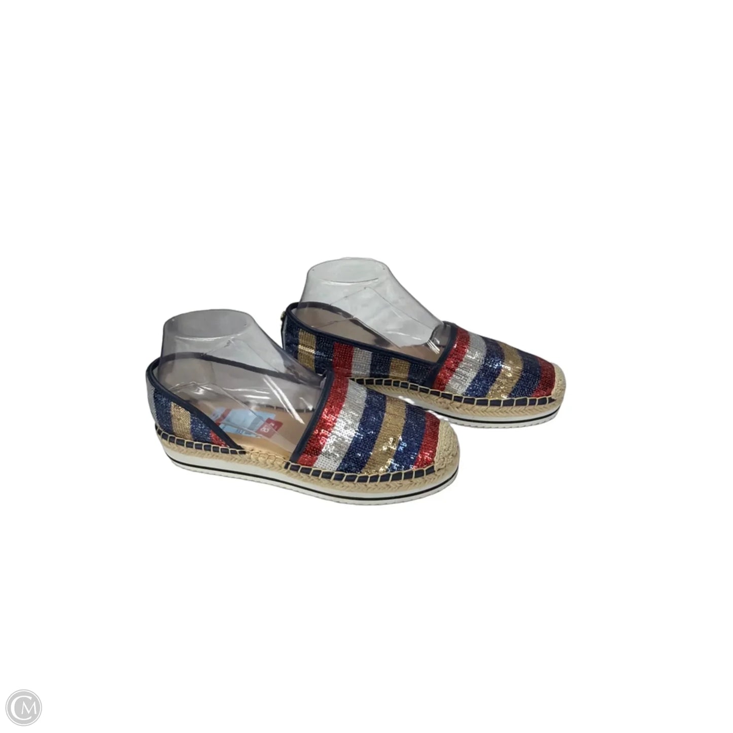 Shoes Flats By Tommy Hilfiger In Striped Pattern, Size: 8.5