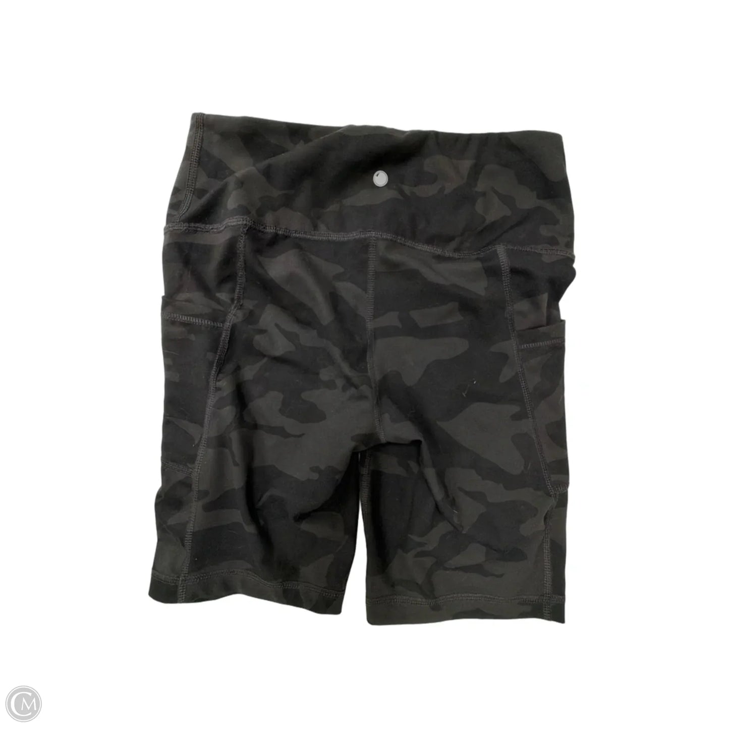 Athletic Shorts By Yogalicious In Camouflage Print, Size: M