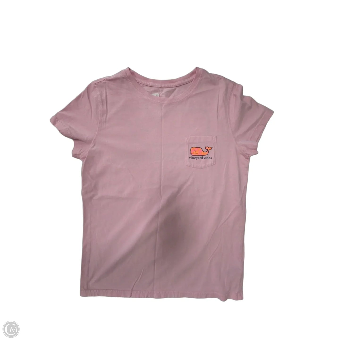 Top Short Sleeve By Vineyard Vines In Pink, Size: S