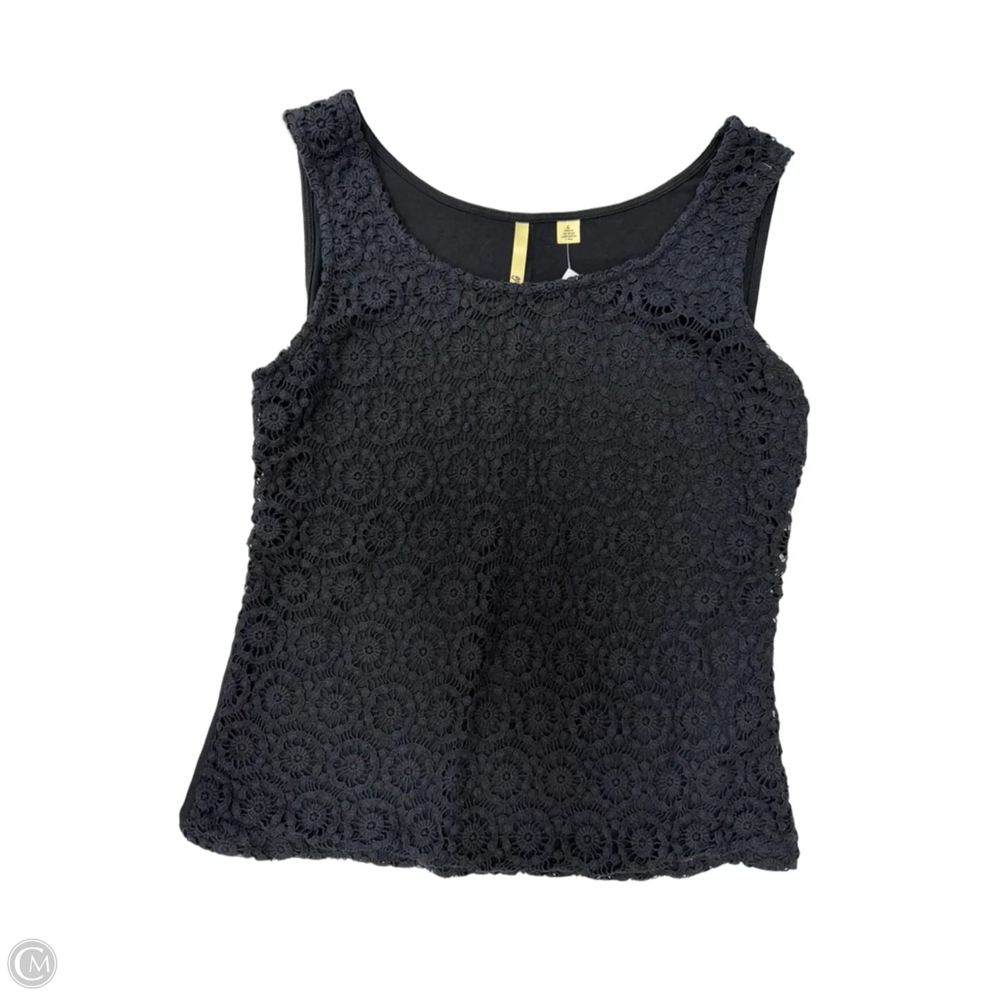 Tank Top By Clothes Mentor In Black, Size: L