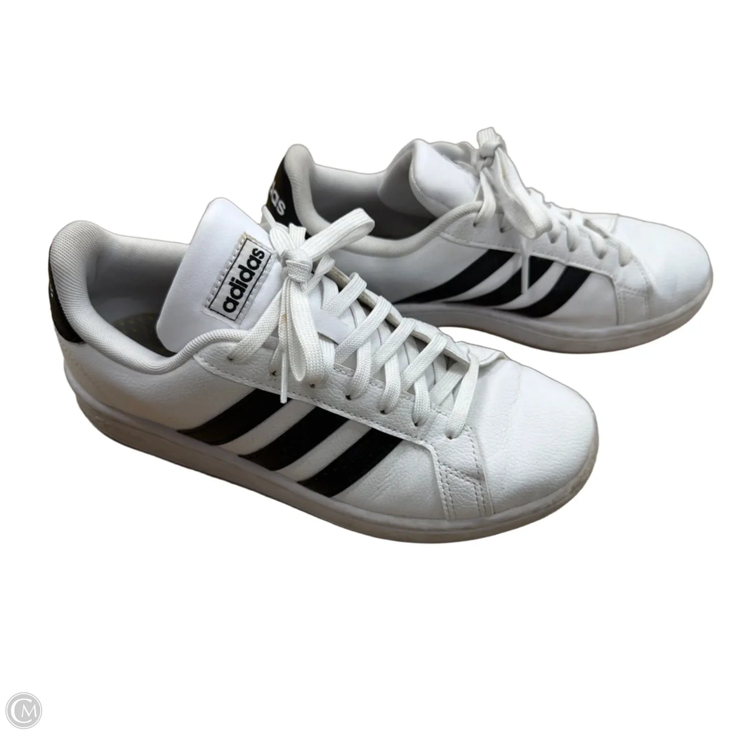 Shoes Sneakers By Adidas In Black & White, Size: 9