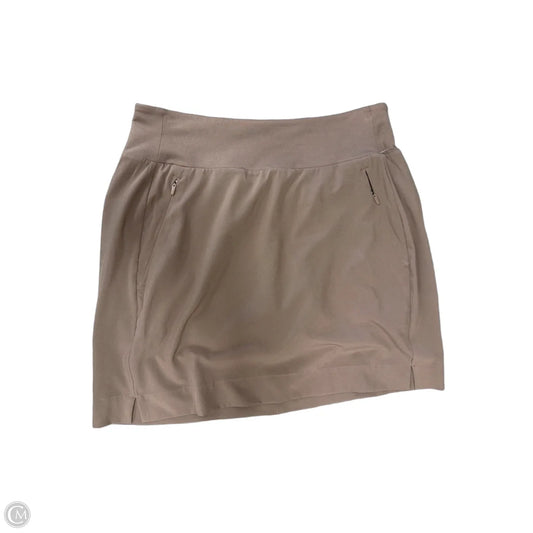 Athletic Skirt By Athleta In Brown, Size: Xs