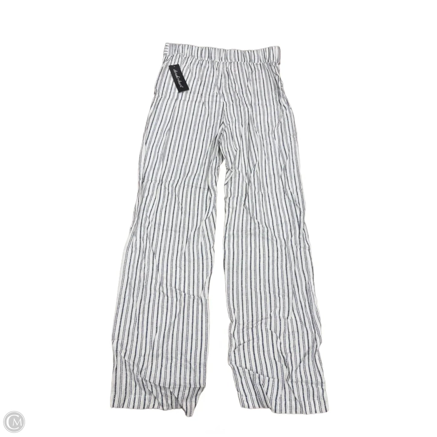 Pants Linen By Derek Heart In Striped Pattern, Size: 8
