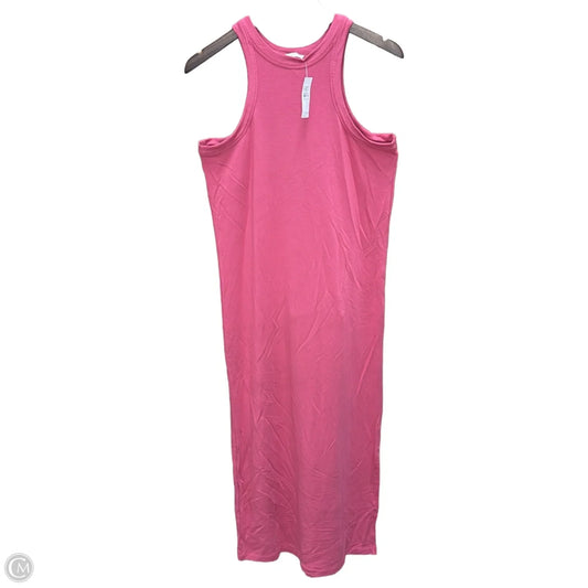 Dress Casual Maxi By Loft In Pink, Size: S