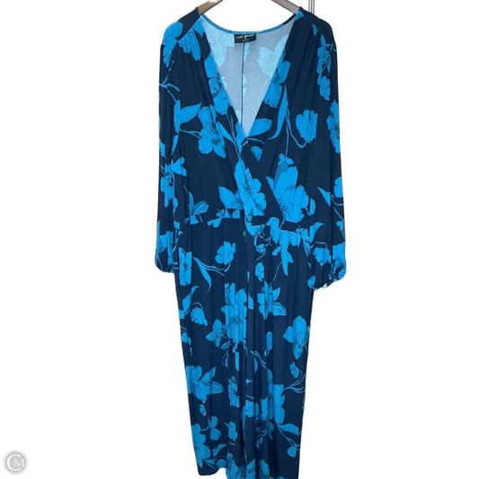 Jumpsuit By Lane Bryant In Blue, Size: 3x