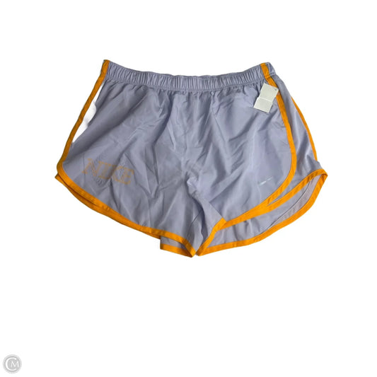 Athletic Shorts By Nike Apparel In Purple, Size: L