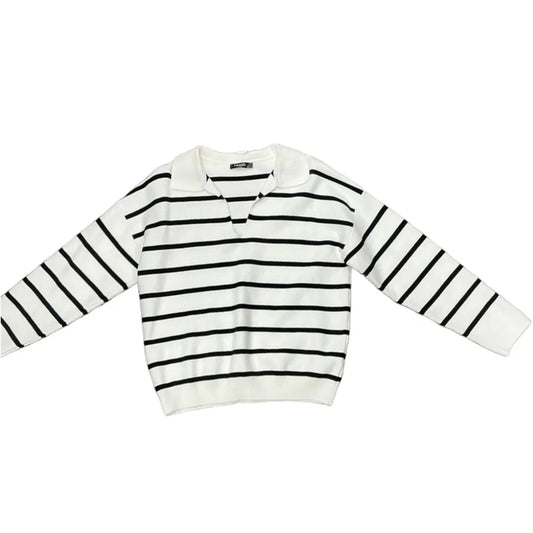 Sweater By Fashion In Striped Pattern, Size: S