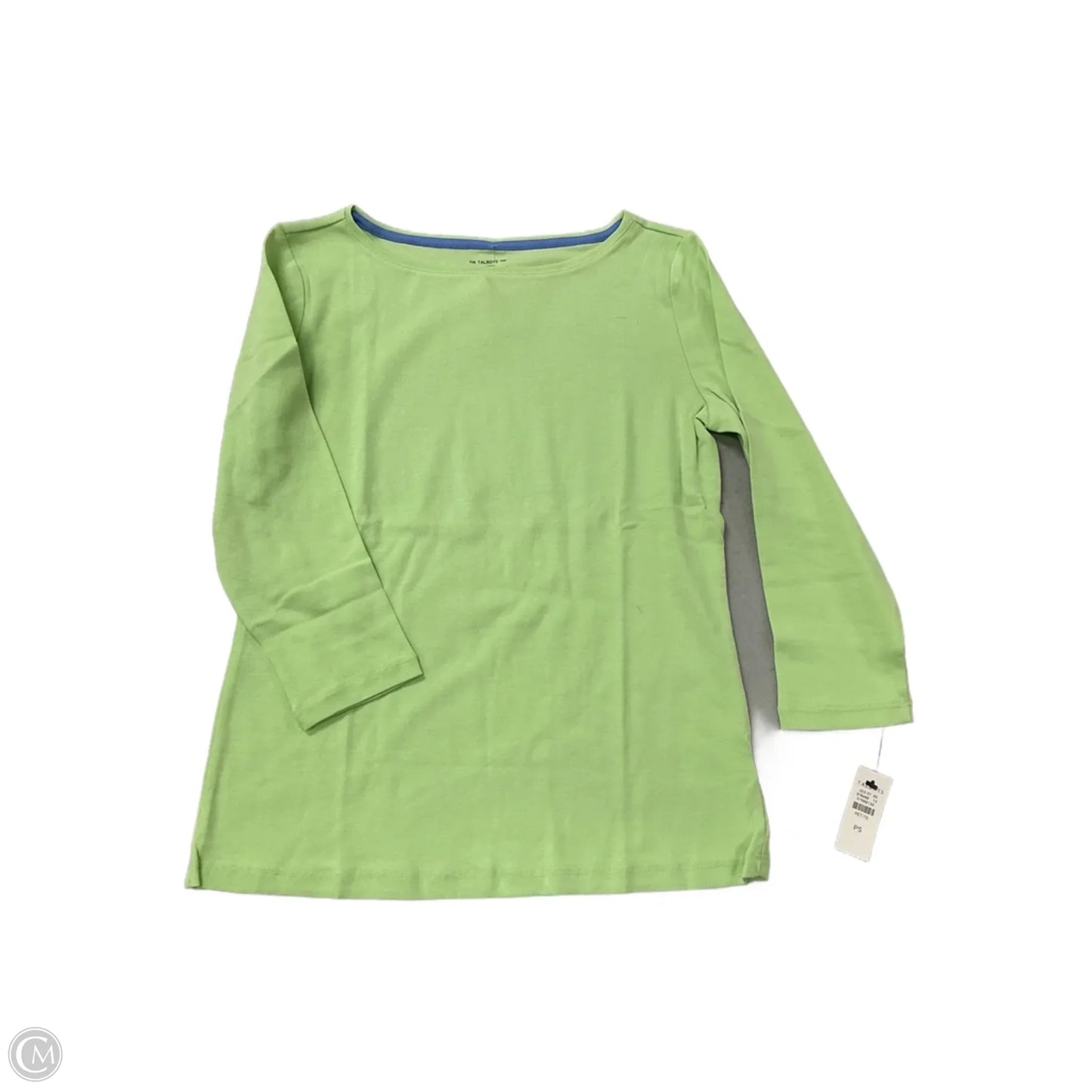 Top Long Sleeve By Talbots In Green, Size: Sp