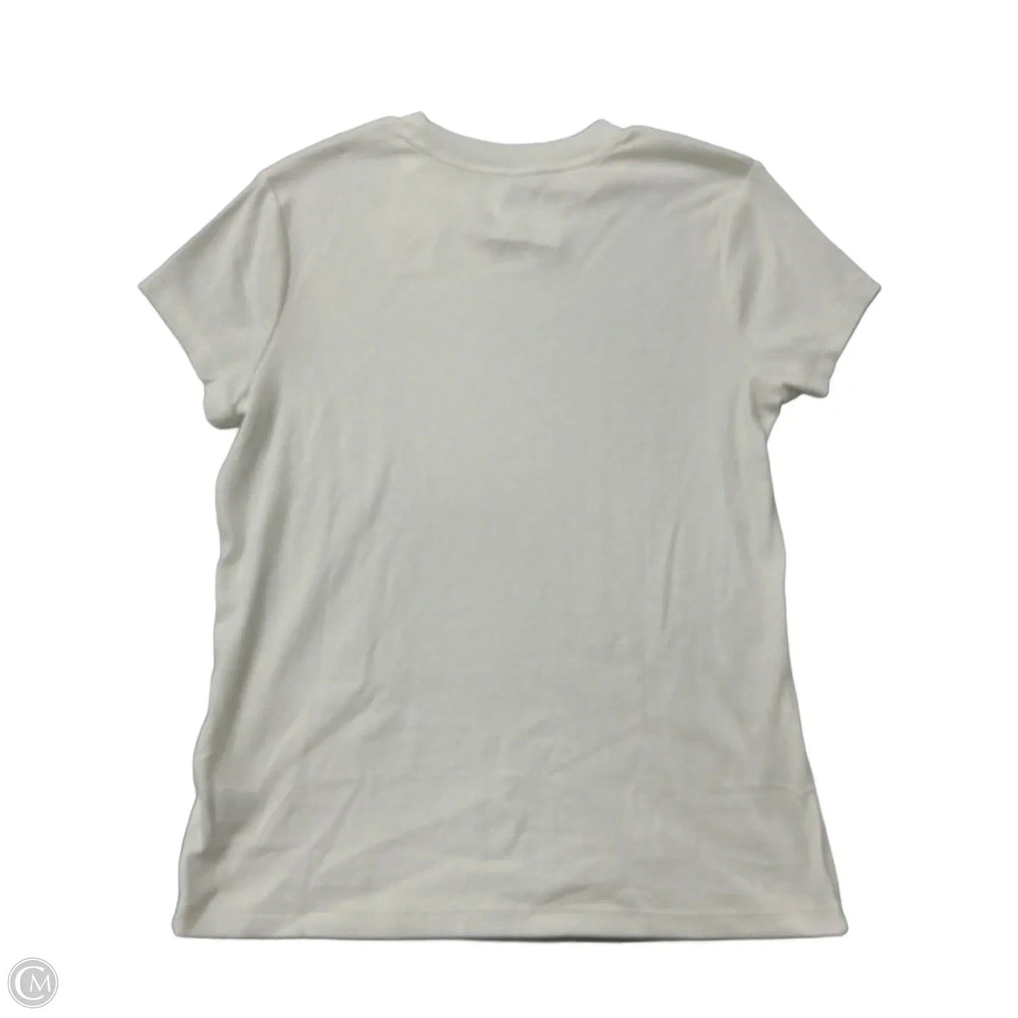 Top Short Sleeve Basic By A New Day In White, Size: Xl