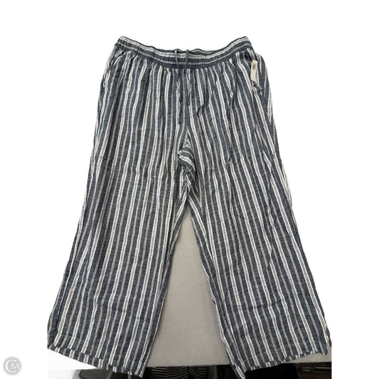 Pants Linen By Old Navy In Striped Pattern, Size: 3x