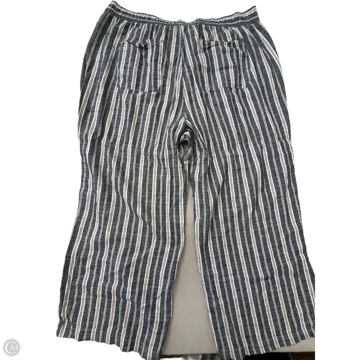 Pants Linen By Old Navy In Striped Pattern, Size: 3x