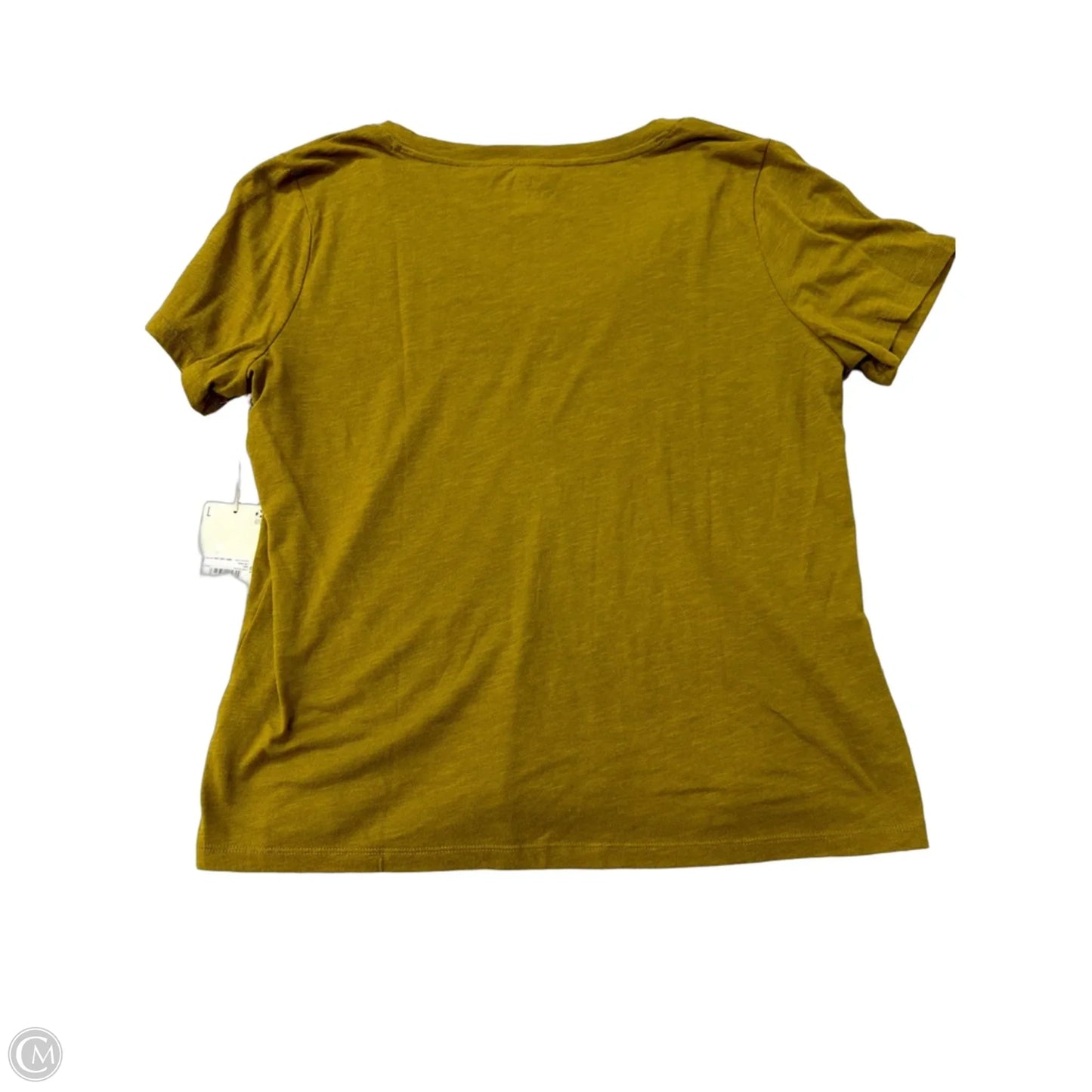 Top Short Sleeve Basic By Ana In Green, Size: L
