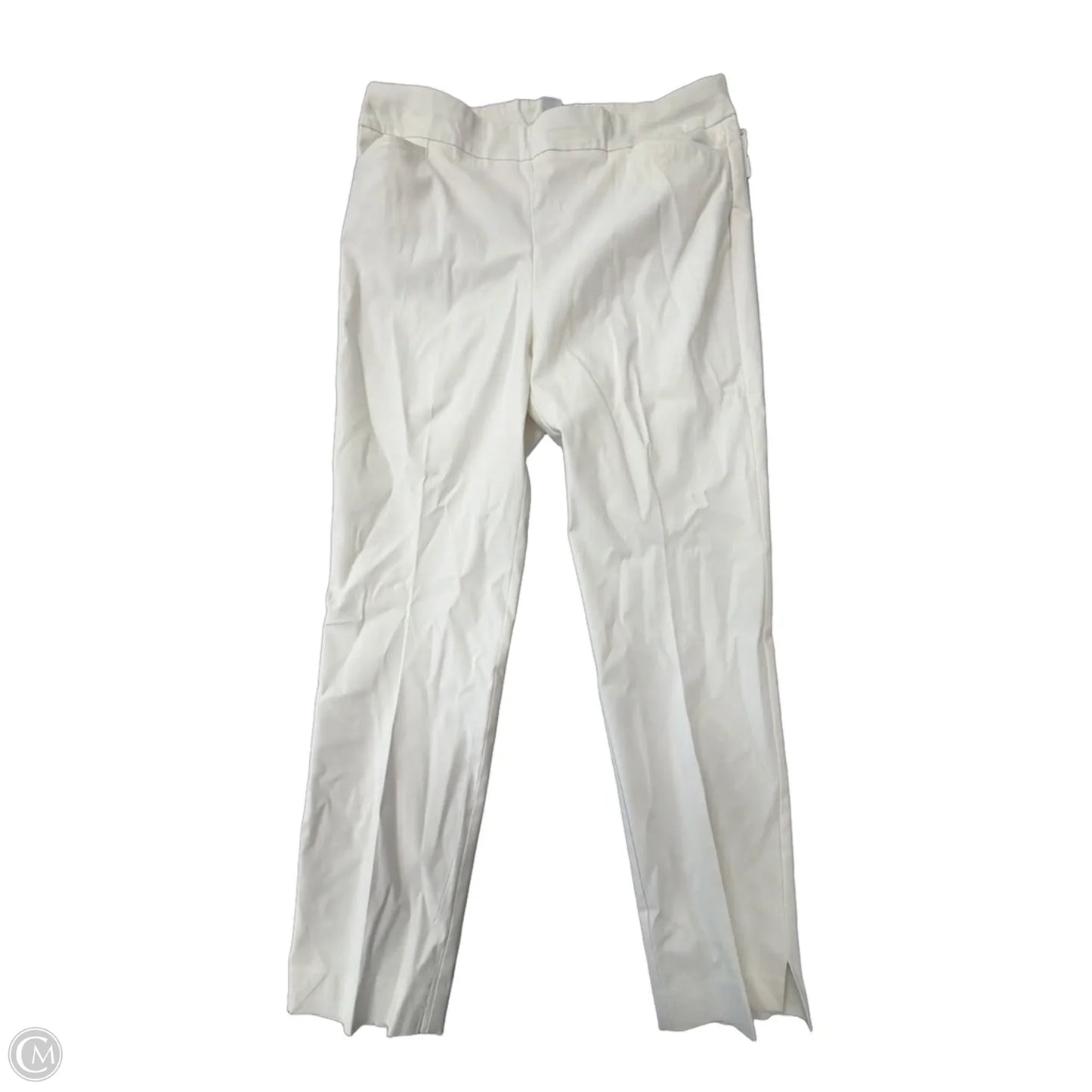 Pants Dress By Chicos In White, Size: 12l