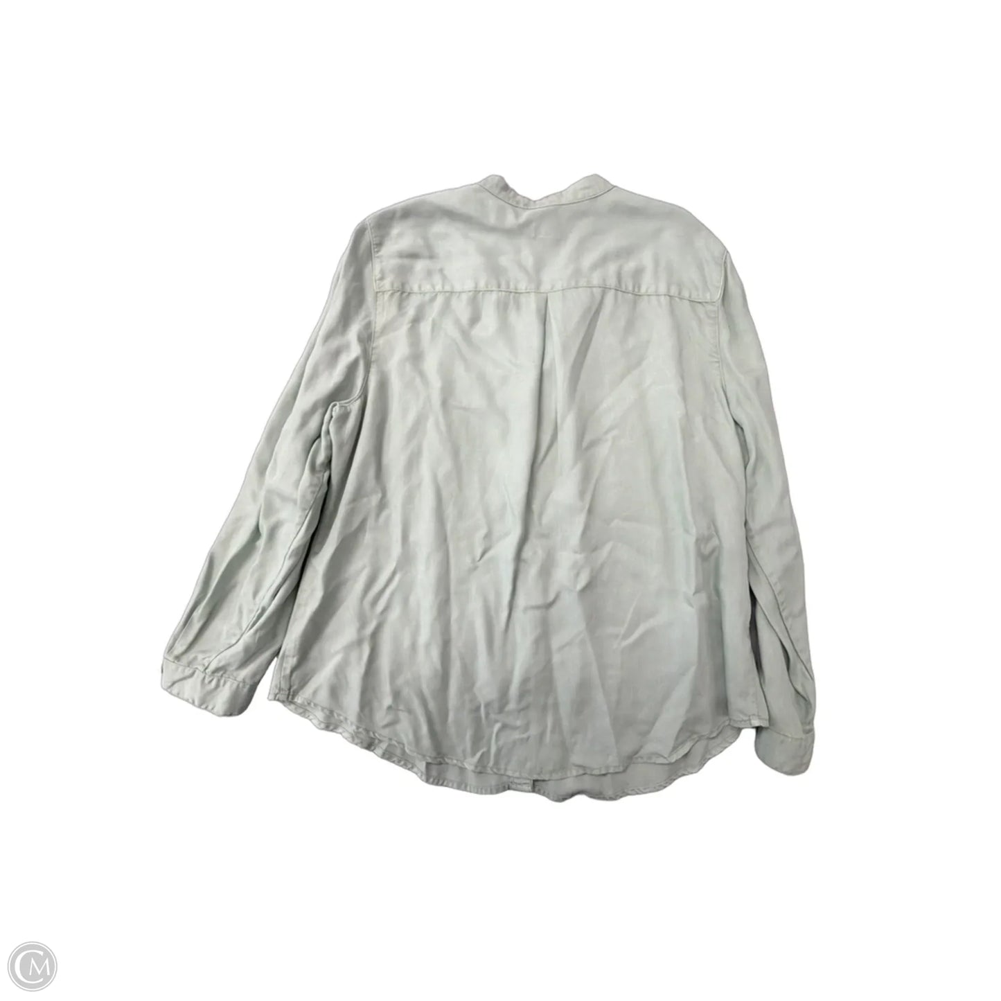 Top Long Sleeve By Chicos In Green, Size: Xl