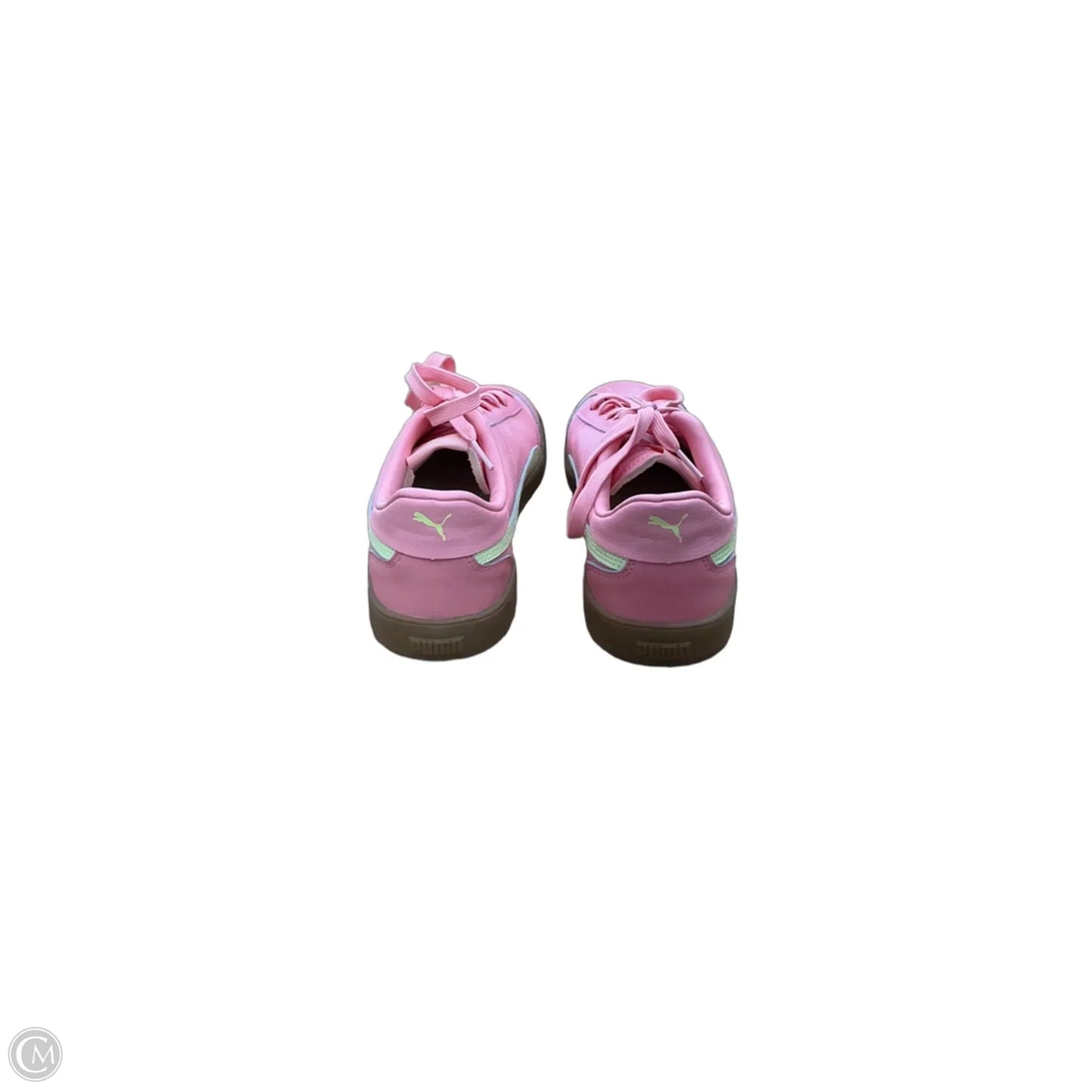 Shoes Sneakers By Puma In Pink & Yellow, Size: 9.5