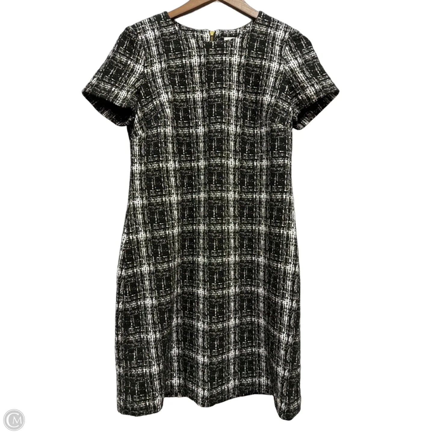Dress Work By Calvin Klein In Black & White, Size: M