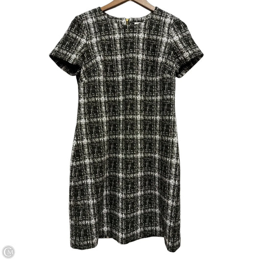Dress Work By Calvin Klein In Black & White, Size: M
