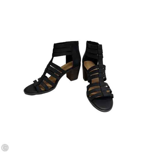 Shoes Heels Block By Lucky Brand In Black, Size: 9.5